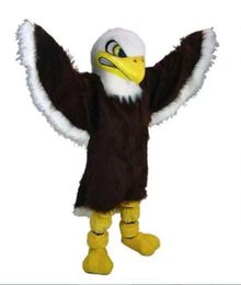 Nieuw de Hawk Eagle Mascot Bird Costumedress volwassenen Maat Halloween Party Kostuum Apparel Verjaardagsfeestje Outdoor Outfit