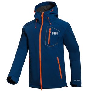 NIEUW De heren Helly Jackets Hoodies Fashion Casual Warm Winddicht Ski-jassen buitenshuis Denali Fleece Hansen Jackets Suits M-4XL 1558 Navy