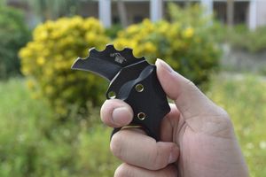Nouveau THE ONE mini couteau karambit griffe AUS-8 lame 60HRC couteau de poche de survie poignée G10, le meilleur cadeau de Noël Livraison gratuite