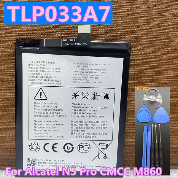 Nouveau TLP048AA TLP048A1 TLP048A7 TLP048D7 TLP049B7 TLP029F1 TLP033A7 Batterie pour TCL 20 SE Signa 5004S Alcatel N5 Pro CMCC M860