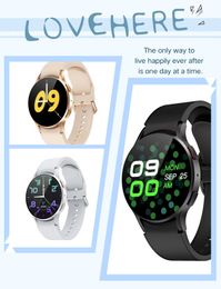 2024 Nuevo envío gratuito a casa Galaxy Watch6 44 mm Smart Watch Smart Touch Screen Rele Hearts Presión arterial