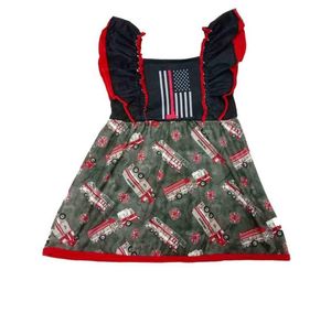 New Toddler Girls Ruffle Robes Tenues d'été Filles Boutique Dress Bébé Enfants Mignon Robe Mode Enfants Boutique Clothies 2020 2570260