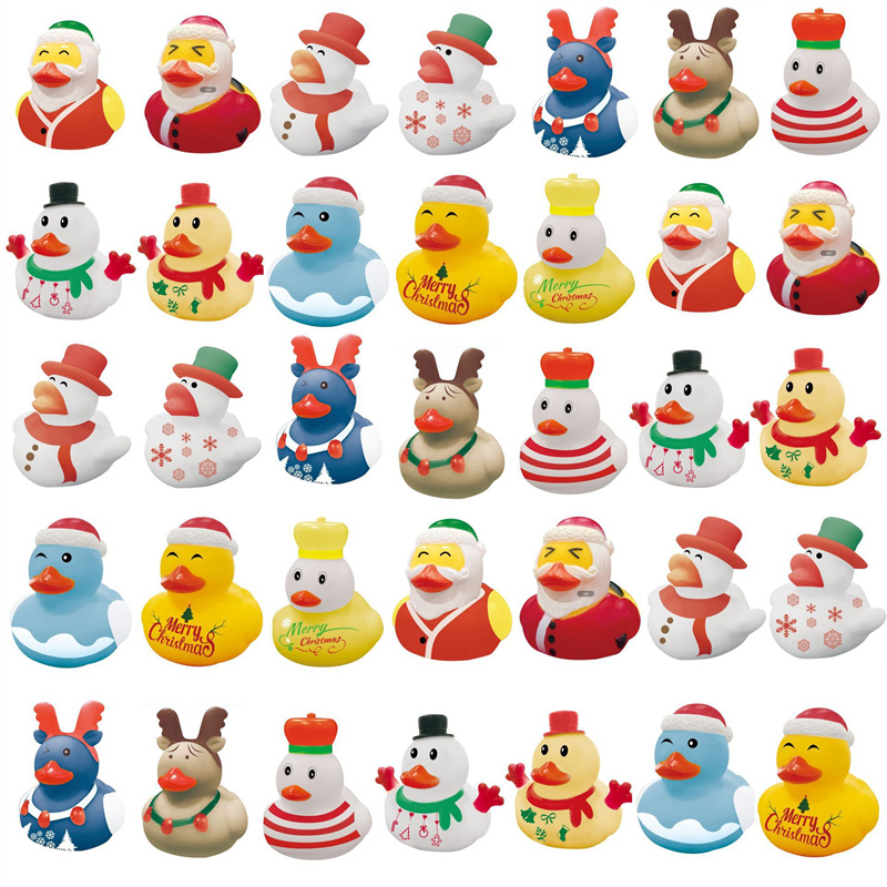 Yeni yürümeye başlayan çocuk sular oyuncaklar için oyuncaklar kauçuk ördekler loater ördek çeşitli çocuklar mini kendi kendine başlayan kardan adam geyiği dhl