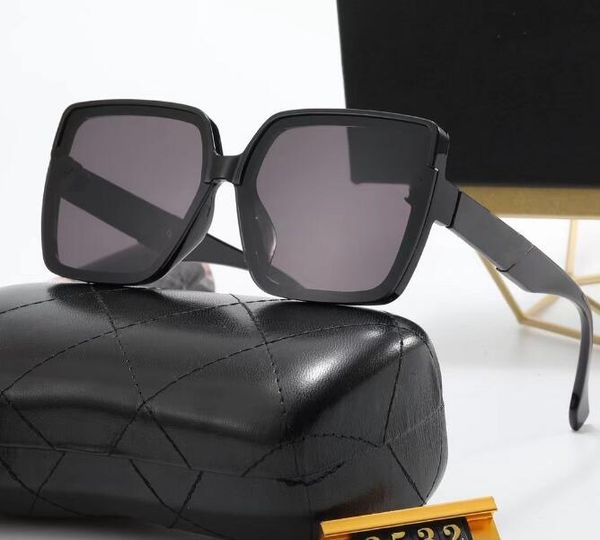 Nuevas gafas de sol de moda negras, gafas de sol cuadradas de evidencia, gafas de sol de diseñador de marca de alta calidad para hombres, gafas Vintage coloridas populares para mujer