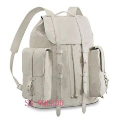 Nouveau sac à dos top designer m53286 unique sac à dos en cuir blanc transparent unique sac à main Jean sac à dos sport escalade b265d