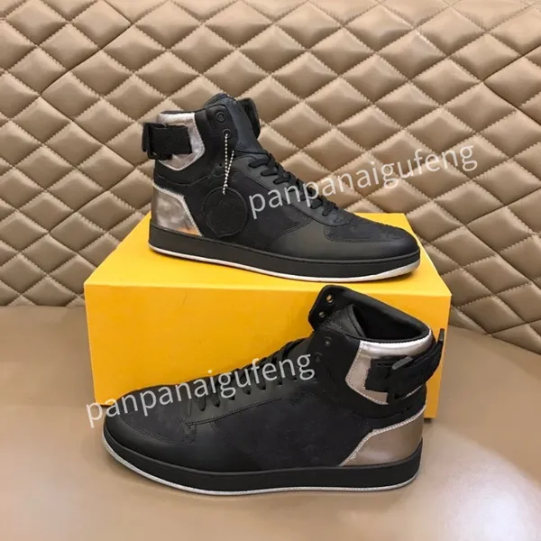 Nouveau top Designer Casual Chaussures Blanc Noir Bleu Rouge Cuir De Veau À Lacets Sneaker Semelle En Caoutchouc Baskets Plateforme Baskets rd2208010 39-45