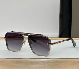 Nuevo Top Mach Six Gafas de sol MACH SIX EDICIÓN LIMITADA Diseño de línea de cejas vintage Diseño de doble capa de dos colores Artesanía sofisticada exquisita gama alta