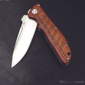 NIEUWE TOP GRADE OEM Enlan EL-01 zakmes 8CR13 blade Palissander handvat 58-60 hardheid camping outdoor pocket EDC gereedschap groothandelsprijs