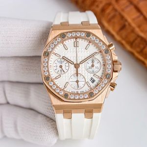 Nouveau Top Hot classique Super montre usine dames montre de luxe concepteur 37MM montres Quartz mouvement bracelet en caoutchouc montre-bracelet