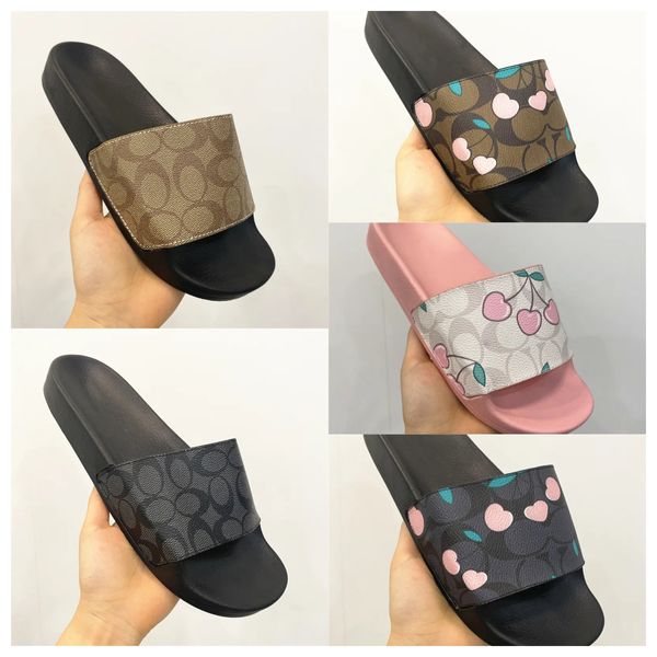 Nouveaux meilleurs entraîneurs de luxe Sandales Designer Slipper Mens Women Bloom Slide Summer Beach Loafers Tazz Slippers Flower Sandal Flip Flop Double chaussures