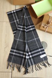 Nieuwe top man designer sjaal modemerk 100% kasjmier sjaals voor winter dames en heren lange wraps kerstcadeau