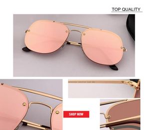 Nuevas gafas de sol de aviación de alta calidad Men Blaze Brand Pilot Glasses Genenal Sun Women Diseñador Sunglases para hombres Vintage RD3583 UV 9634190