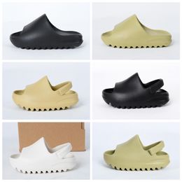 Nouvelles sandales dorées garçons sandale filles Discount Summer Garden Beach Slide Sandals enfants chaussures imperméables Slipper Bone Slides Infant Resin Slip On Suie Taille 23-35 avec