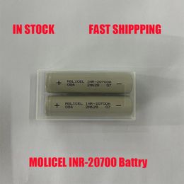 Nouveau MOLICEL INR-20700A INR20700 20700A batterie 3000mAh 3.7V Batteries au Lithium de qualité supérieure