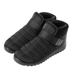 Nieuwe topkwaliteit Dikke Outdoor Warm Cotton Shoes Red Black Outdoor Dameslaarzen Ademend slip op maat 36-44