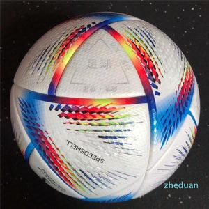 Nouveau ballon de football Coupe du monde 2022 de qualité supérieure Taille 5 football de match agréable de haute qualité
