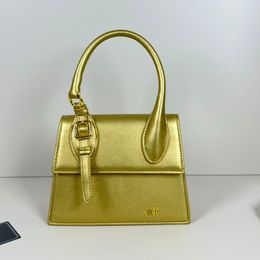 Nuevo bolso de hombro diseñador bolso bolso para mujer bolso de bolso diseñador de cuero dorado mujer luxury bolsos de mano de moda