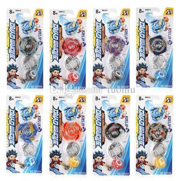 Nouveau Toupie Beyblade Burst Beyblades Metal Fusion avec Color Box Gyro Desk Top Jeu Pour Enfants Cadeau BB812 Sans Lanceur DHLShipping