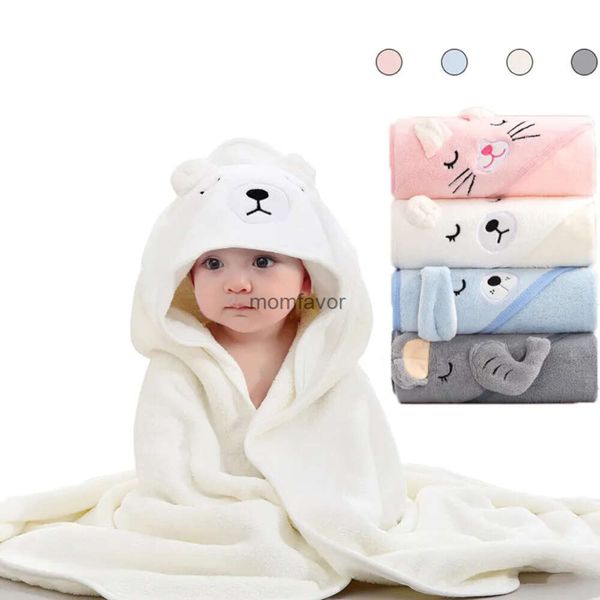 Nouvelles serviettes Robes Enfant en bas âge bébé serviettes à capuche nouveau-né enfants peignoir super doux serviette de bain couverture chaud dormir lange d'emmaillotage pour nourrissons garçons filles