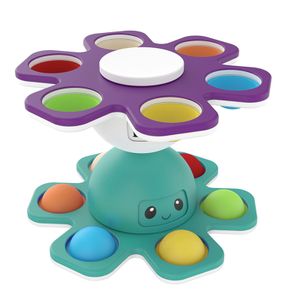 Nieuwe Toy Autism Stress Relief Silicone Interactive Flip Animal Change Faces Spinner Push for Spinners Gift