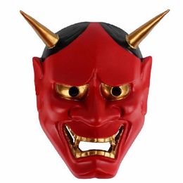 Nouveaux jouets Vintage bouddhiste mal Oni Noh Hannya masque Halloween Costume horreur Mask250T