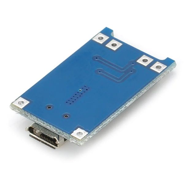 NOUVEAU TP4056 + Protection Double fonctions 4.2V 1A Micro USB 18650 Lithium Battery Charging Board Module du chargeur pour le module de charge TP4056 pour