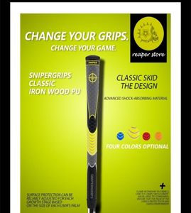 Nouveau TPE Classic Pro Wrap Golf Grips NOUVEAU NORME DES CONCEPTION ET APPROJETS DE GOLF MIEDSIZE GRIPS Rubber 13PCSLOT 2010292285103