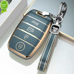 Nieuwe Tpu Autosleutel Case Cover Fob Voor Kia Ceed Rio Sportage K2 K3 KX3 K4 K5 Ceed Sorento Cerato optima Ski Sedona 3 4 Button Key Case