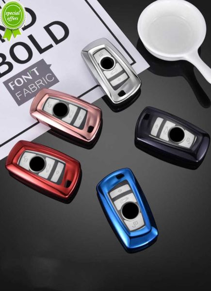 Nouveau tpu car couverture de clés à distance de télécommande FOB pour BMW F20 F30 G20 F31 F34 F10 G30 F11 X3 F25 X4 I3 M3 M4 1 3 5 Série sans clés Accessoires