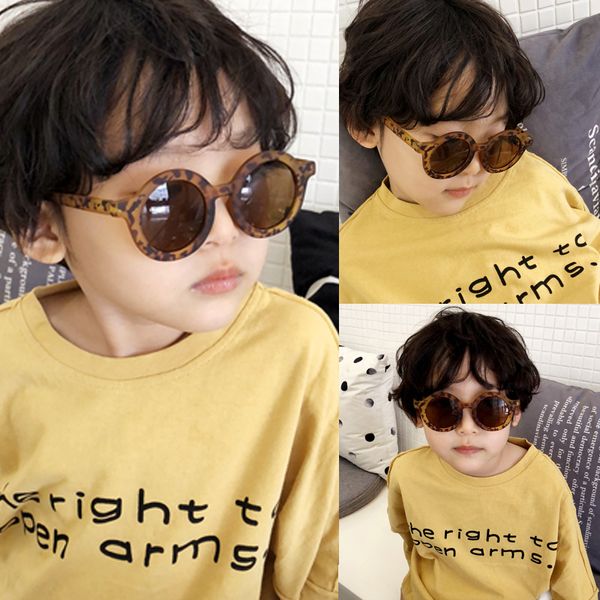 Venta caliente Cool 2-10 años Niños Gafas de sol Gafas de sol para niños Niños Niñas Moda Eyewares Lente de recubrimiento UV 400 20PCS