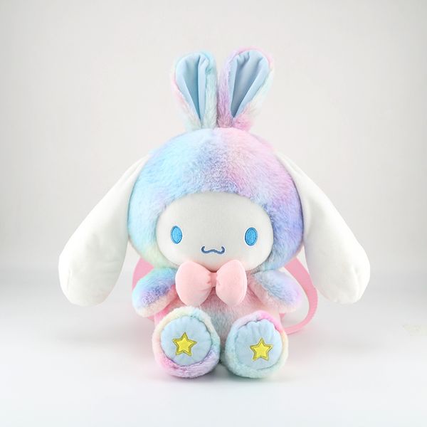 Nouveau chat transformé mélodie peluche poupée sac à dos pour enfants mignon fille coeur sac à bandoulière sac de voyage