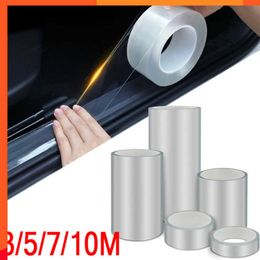 Nieuwe Transparante Autodeur Protector Stickers Anti Scratch Nano Tape Auto Trunk Sill Scuff Protector Film Deur Rand Beschermende Covers