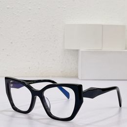 Nouvelle lentille transparente hommes femmes lunettes de soleil PR18W plaine usure conduite Miss yeux lunettes de soleil boîte d'origine de qualité supérieure