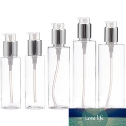 Nieuwe Transparante Pet Lotion Fles Plastic Drukpomp Airless Sproeier Fles Cosmetische Verpakking Containers Reisaccessoires
