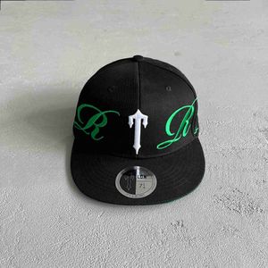 Nieuwe Trapstar Hoed UK Shop Hip Hop Stijl Kleine Look Hoed Groen Borduurboor