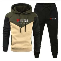 New Trapstar Men S Sports Sports Set Fashion Casual Wear Hoodie