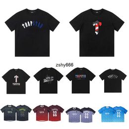 New Trapstar Men T-shirt Styles Trapstars Outdoor Mens Casual Mens T-Shirts Brand Designer Shirt AAA Quality Shirts Tee Tee Fashion Street Shirt Man Eu Sxl