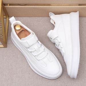 Nouvelle tendance hommes blanc vert couleur casual mocassins plate-forme chaussures mocassins homme hip-hop conseil baskets pour célébrité du Web