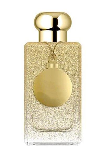 NUEVO Perfume navideño de moda versión dorada English Pear Freesia Colonia olor encantador spray de larga duración
