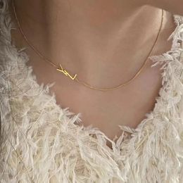 Nieuwe trendy mode legering gouden kleur gelukkige engel nummers wensen hanger ketting voor vrouwen meisje geschenk verjaardag sieraden