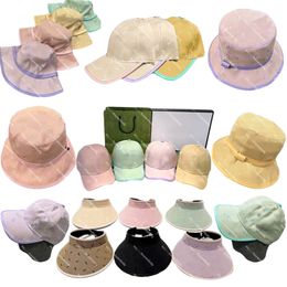 Nieuwe trendy G Ball Caps Designer Bucket Hats Casquette For Men Women Candy Colors 24 Styles Baseball Caps Snapback Gift