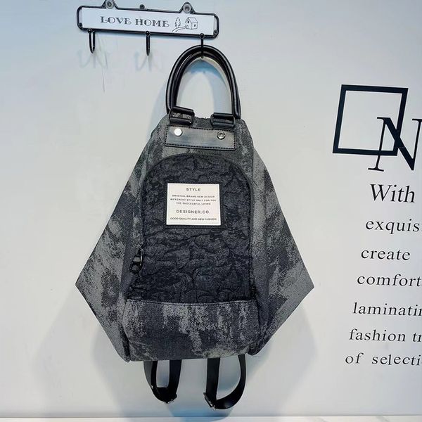 Nouveau sac à main tendance pour femmes sacs à main Vintage Denim sac à dos multifonctionnel sac à bandoulière unique grande capacité sac à dos sac de voyage