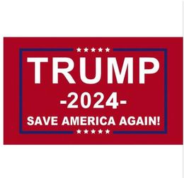 Nieuwe Trump Vlag 2024 Amerikaanse President Verkiezing Banner Donald Take America Back Save Americas Again Ivanka Biden Maga Vlaggen 150*90 cm Op voorraad