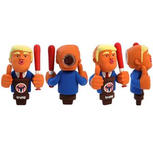 Nieuwe Trump Silicone Smoking Pipe met negen gat glasfilterkom dia draagbare voedselkwaliteit silicium silicium dab rookgereedschap apparaat