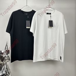 Nieuwe t-shirt FD Mens Dames Designer T-shirt Summer Fashion Tops Luxurys Brand Unisex-stijl T-shirt maat XS-l