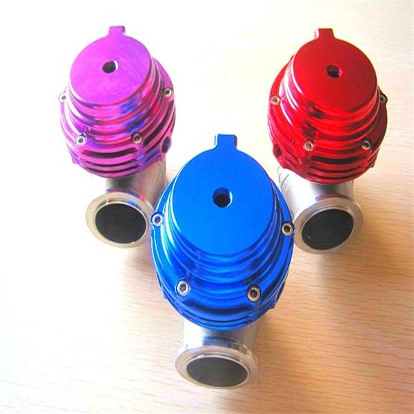 Nouveau Turbo Wastegate Waste Gate refroidi à l'eau externe turbo rouge bleu noir violet avec bride et matériel Waste Gate stocké 7-9 243E