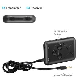 Nouveau TX10 2-en-1 5.0 Bluetooth émetteur récepteur audio sans fil 3.5 récepteur Bluetooth adaptateur émetteur