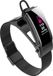 B31 bracelets Bracelet intelligent Bluetooth appel écouteur 2 en 1 podomètre moniteur de sommeil Fitness Tracker pour IOS Android