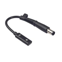 Nieuwe Type C PD Power Adapter Converter DC Plug Connector Kabel Koord 7.4x5.0 Mm Jack voor HP laptop Oplader