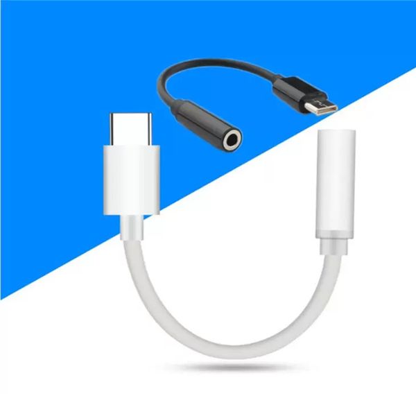 Nouveau Type C à 3,5 Jack Câble pour écouteurs USB C à 3,5 mm AUX Casque Adaptateur pour Huawei Xiaomi Samsung